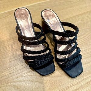 Black Strappy Ted Baker Heels